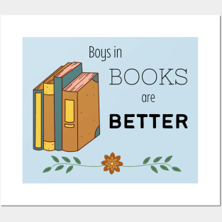 Boys in Books and Better Posters and Art